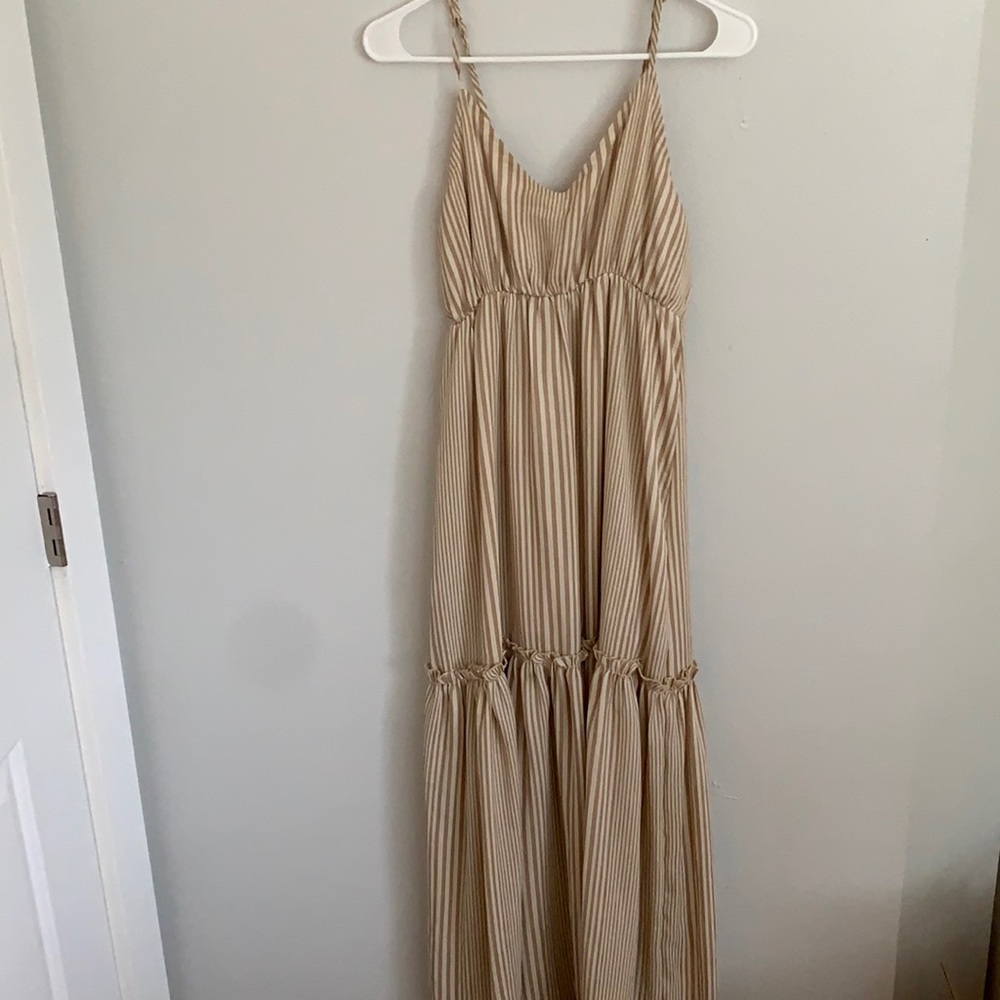 Striped Maxi Dress